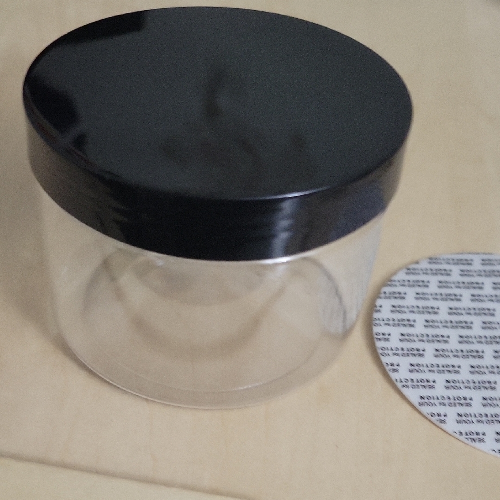 8 oz Clear Plastic Jar, Pack Of 24